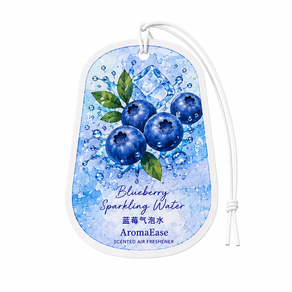 معطر الهواء المعلق بماء التوت الأزرق الفوار