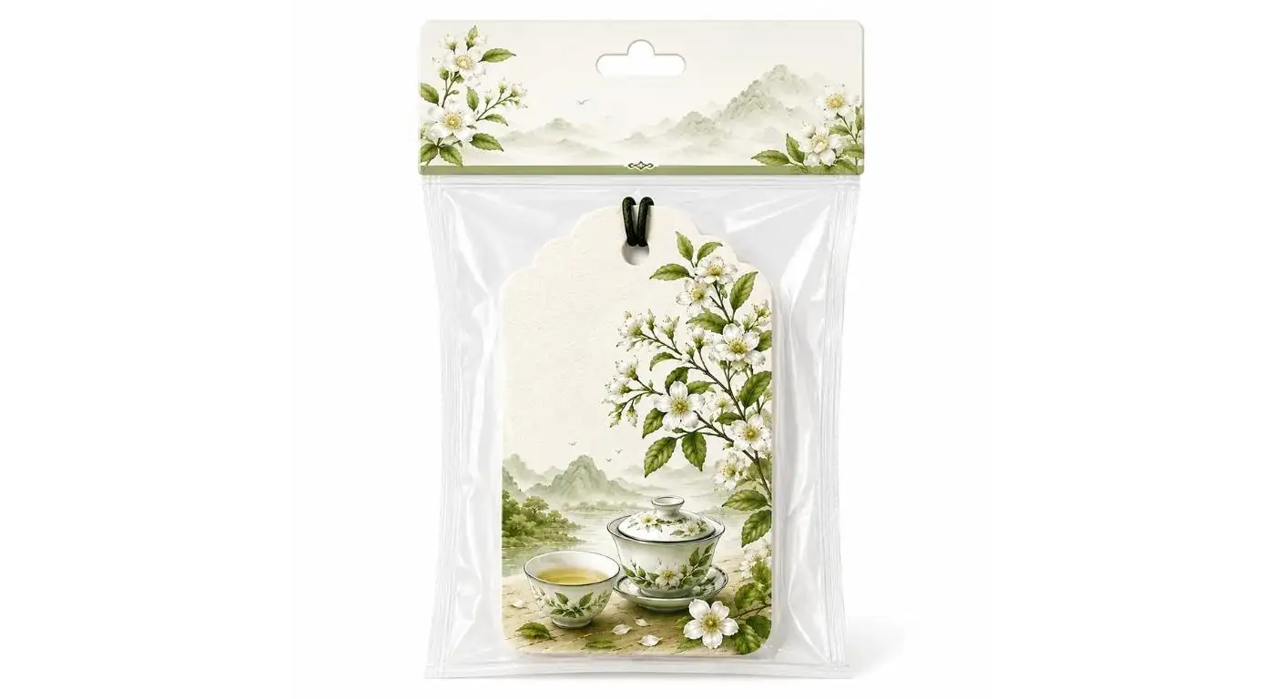 بطاقات عطر الشاي